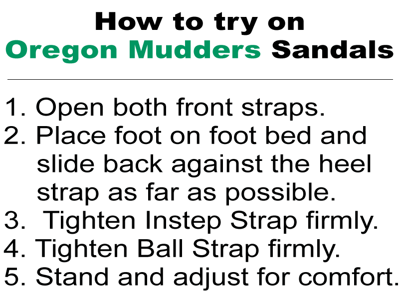 Oregon Mudders Women's WCS100 Golf Sandal