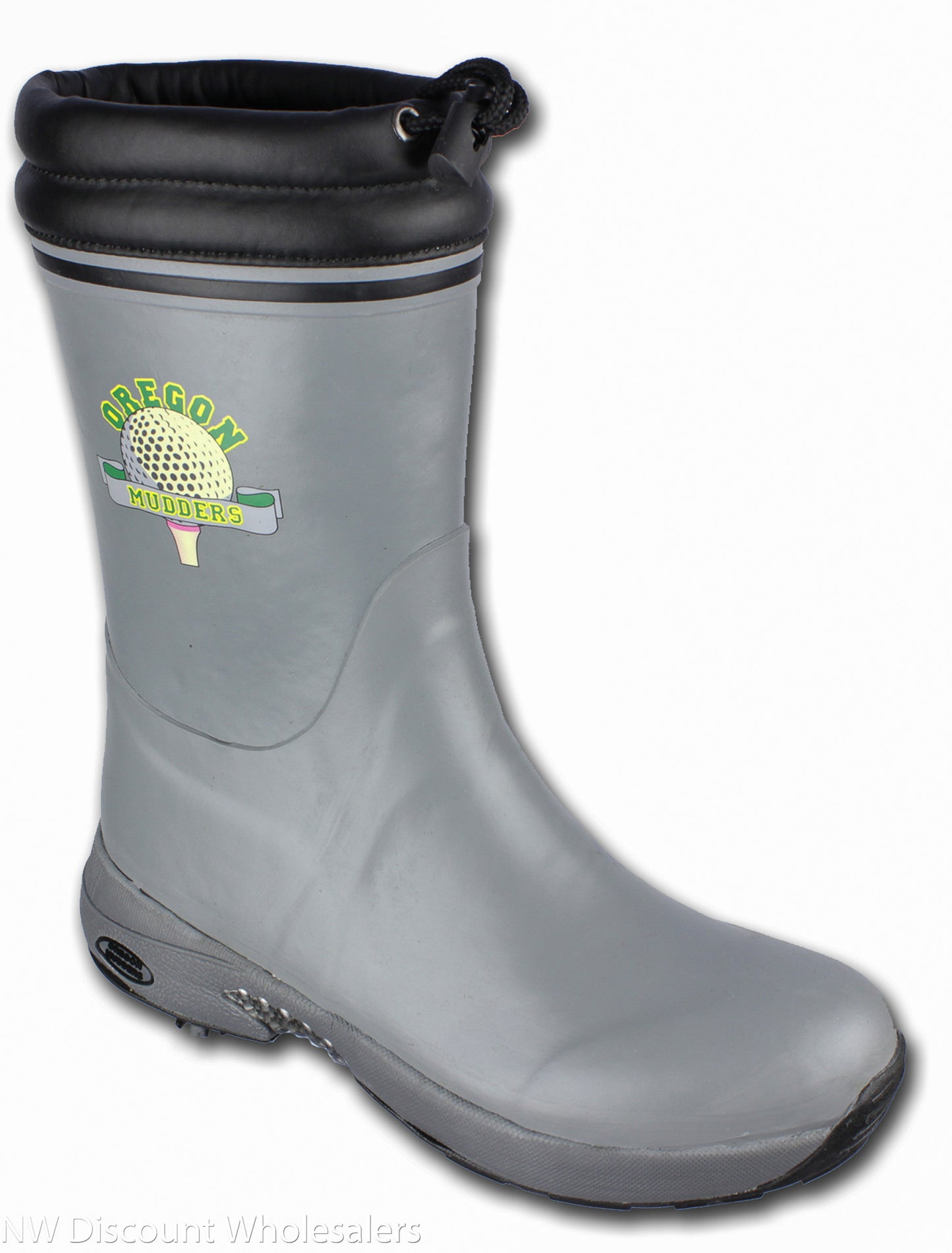 Oregon Mudders Men's AR102M Waterproof Golf Boot 14 inch Grey